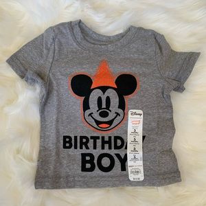 Mickey Mouse Birthday Boy Shirt